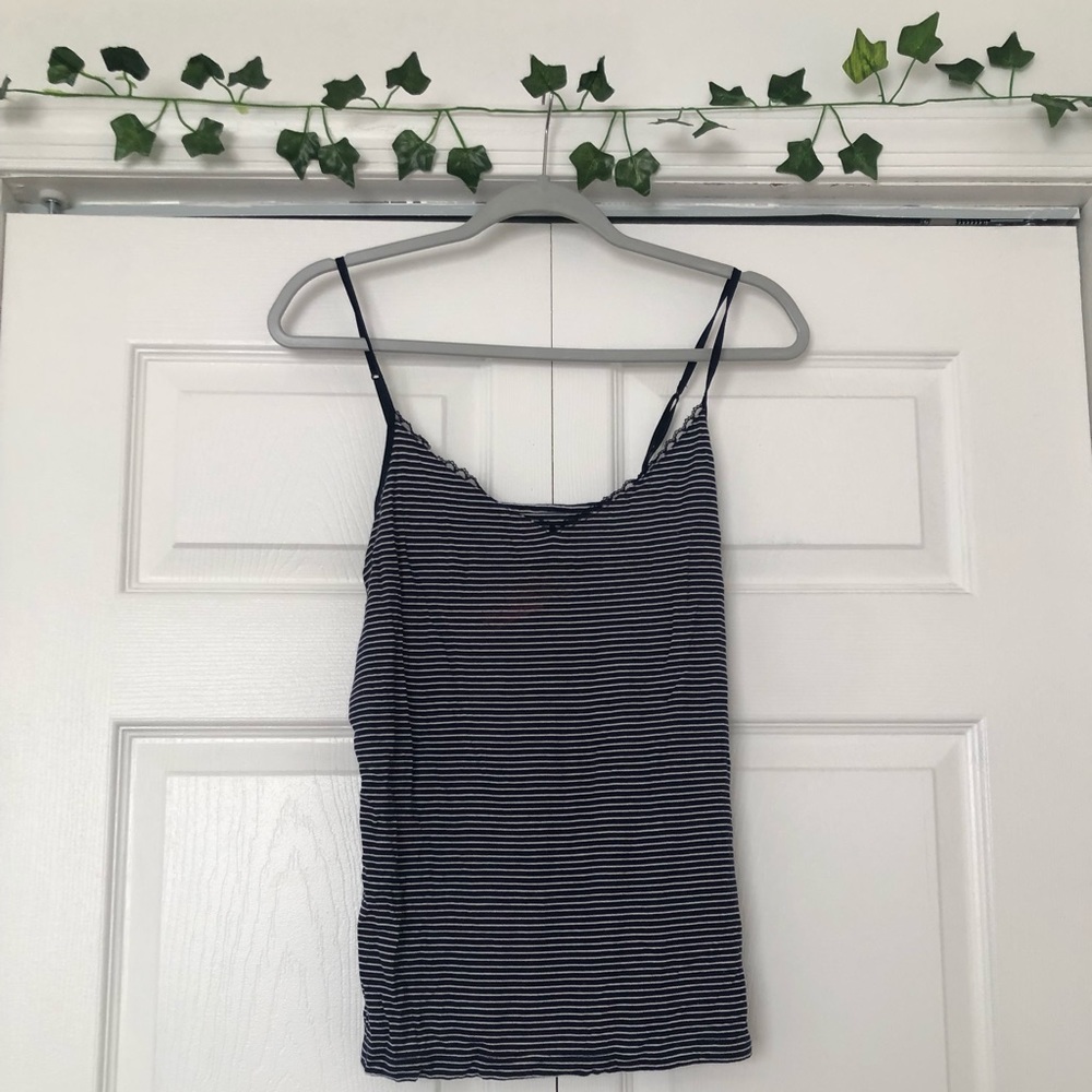 Striped Blue Tank